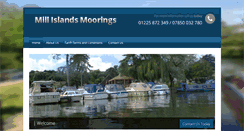 Desktop Screenshot of millislandmoorings.co.uk